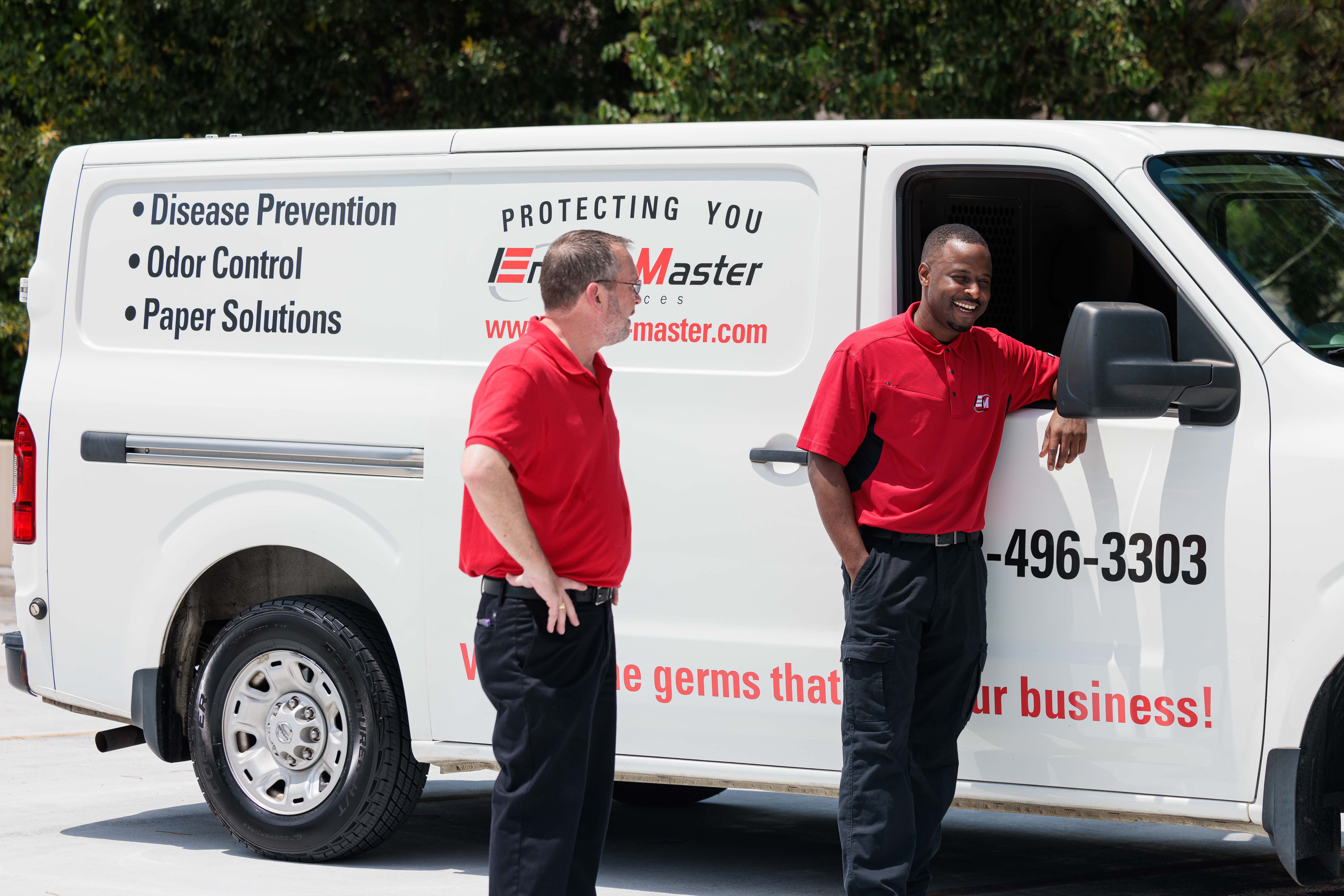 Enviro-Master team with full fleet spread out